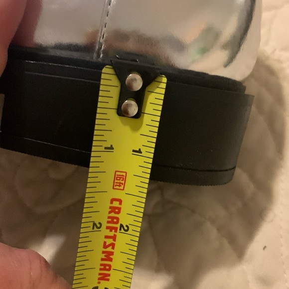 Metallic loafers NWT - Picture 8 of 11